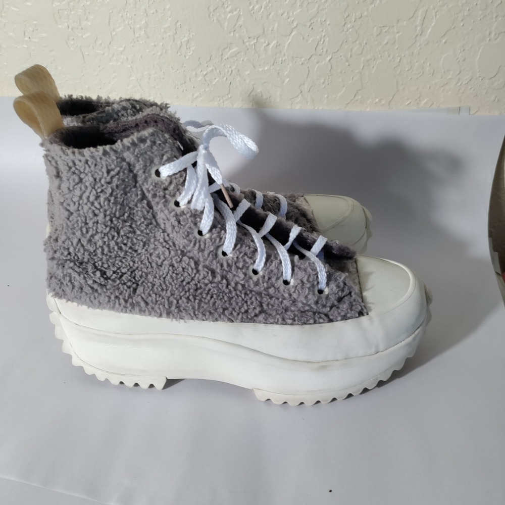 Converse Run Star Hike Sherpa Vapor Mauve Women's High Top Lacer Up Sneakers 6.5